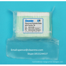 Cleanroom Microfiber Swab Stick/short cleaning swab- length 70mm